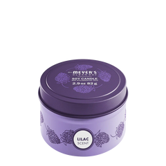 Lilac Tin Candle