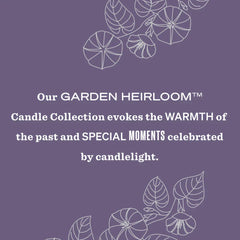 Moonflower Garden Heirloom Candle