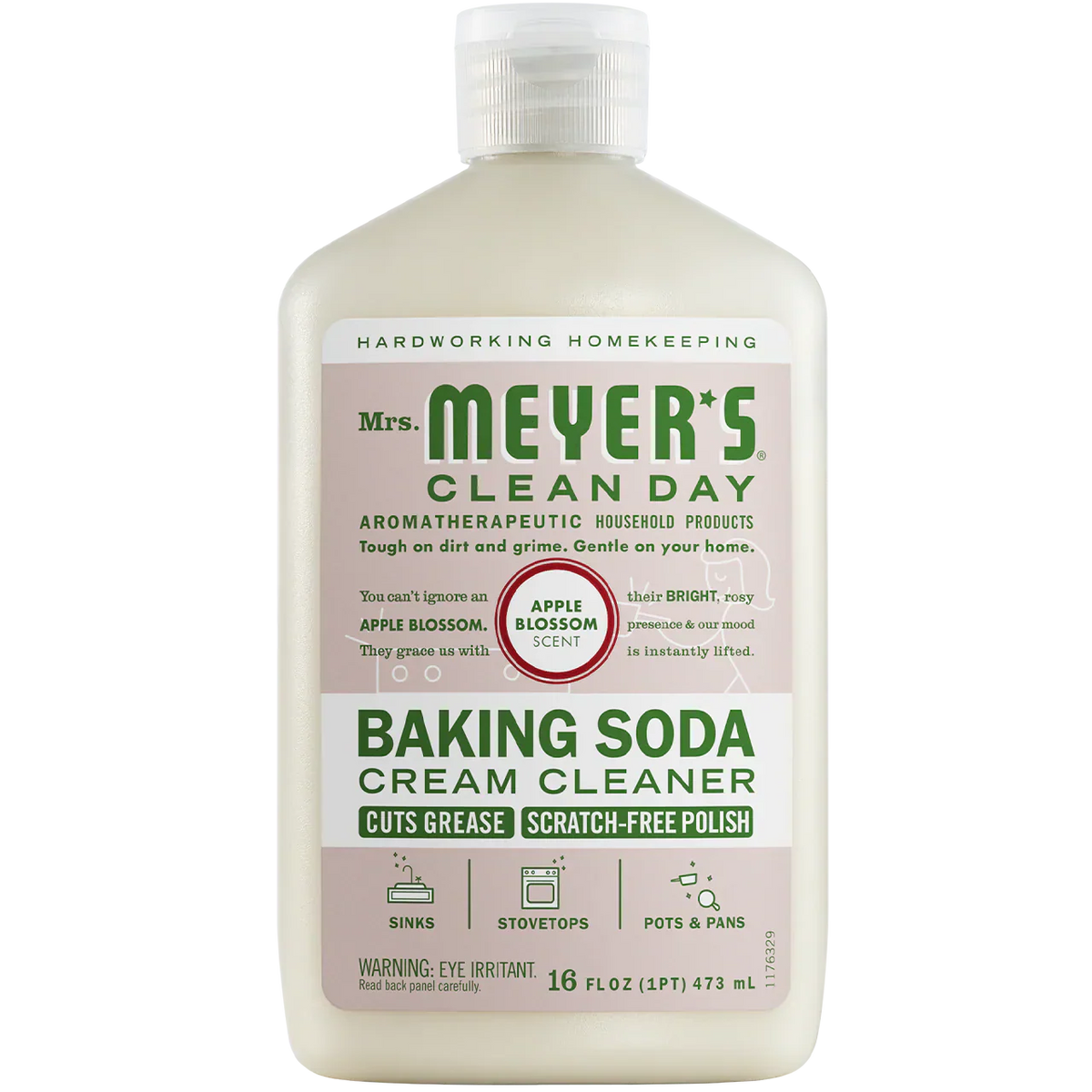 Apple Blossom Baking Soda Cream Cleaner